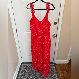 Madewell Floral Midi Dress